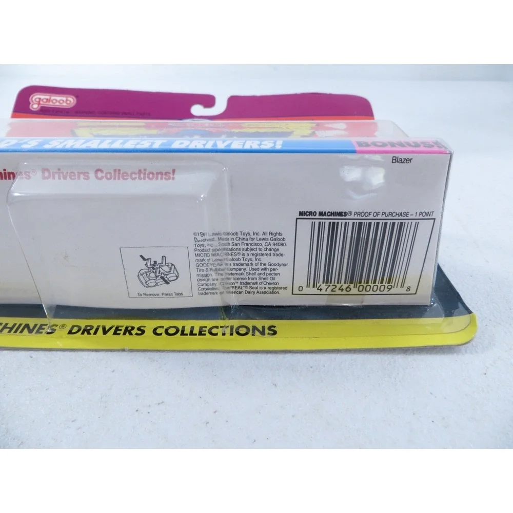 Micro Machines Drivers Riders Collection #1 4 Motorcycles Bonus Gold Blazer 1991
